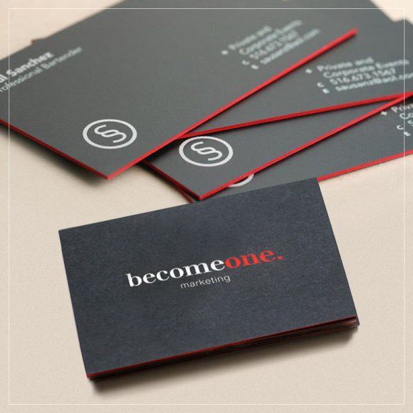 Printed Edge Business Cards